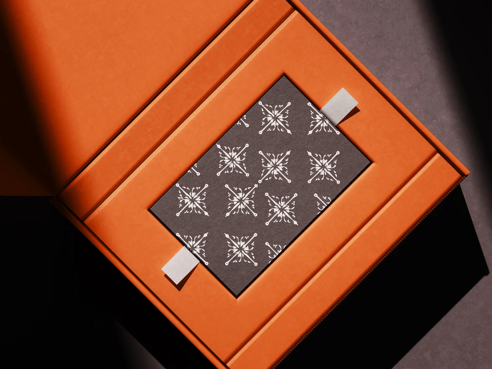 Nara presentation box and pattern
